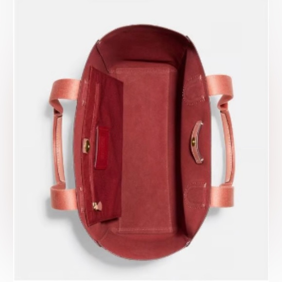 Coach Derby Pebble Leather Tote - Picture 5 of 11